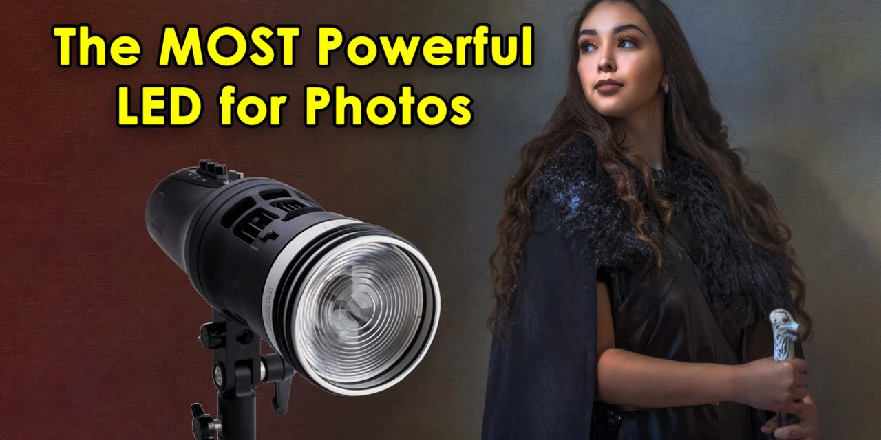 Compact and Powerful LED for Photos