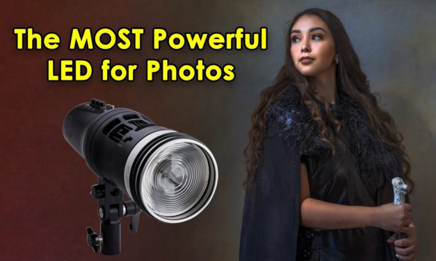 Compact and Powerful LED for Photos