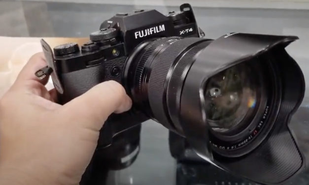 First Look at Fujifilm X-T4
