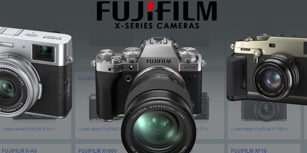 FujiFilm X Series Camera Comparison