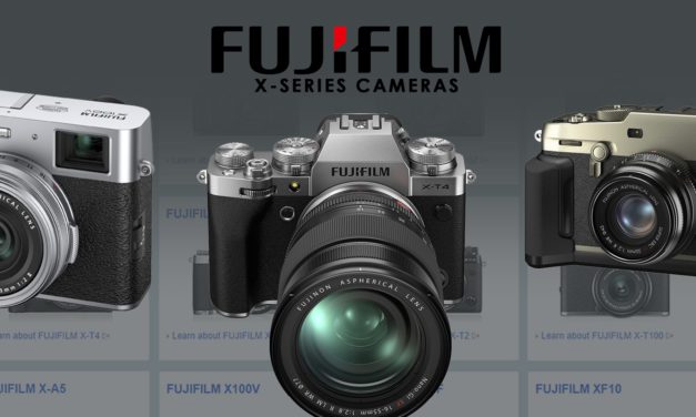 FujiFilm X Series Camera Comparison