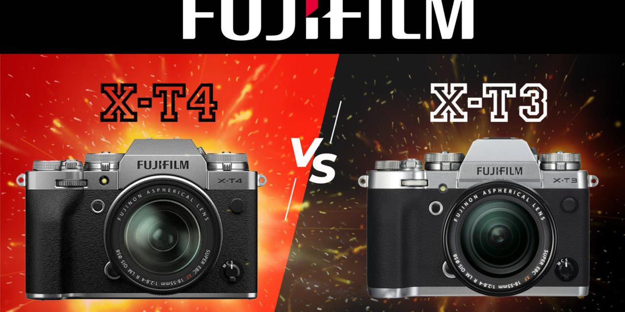 Fujifilm X-T4 vs X-T3