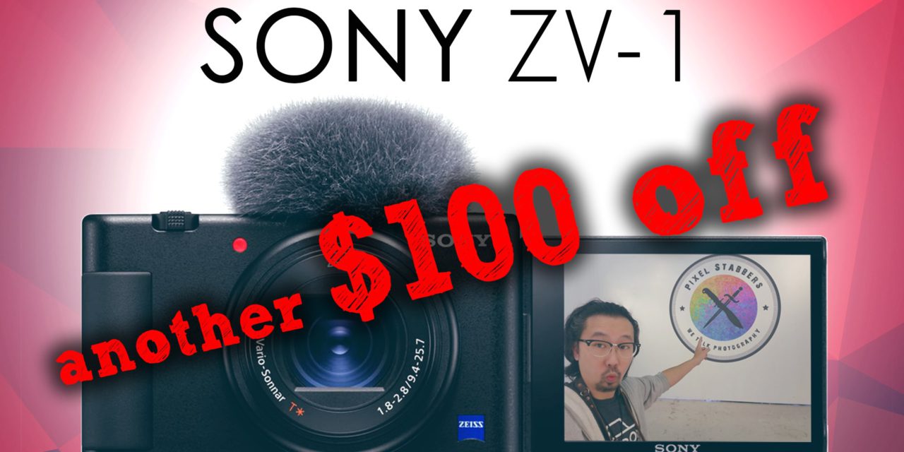 $100 OFF SONY ZV-1!