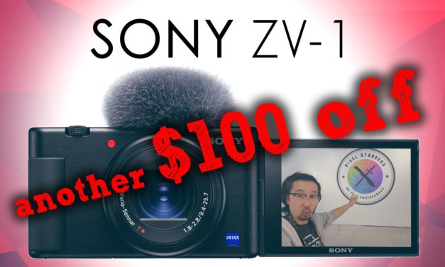 $100 OFF SONY ZV-1!