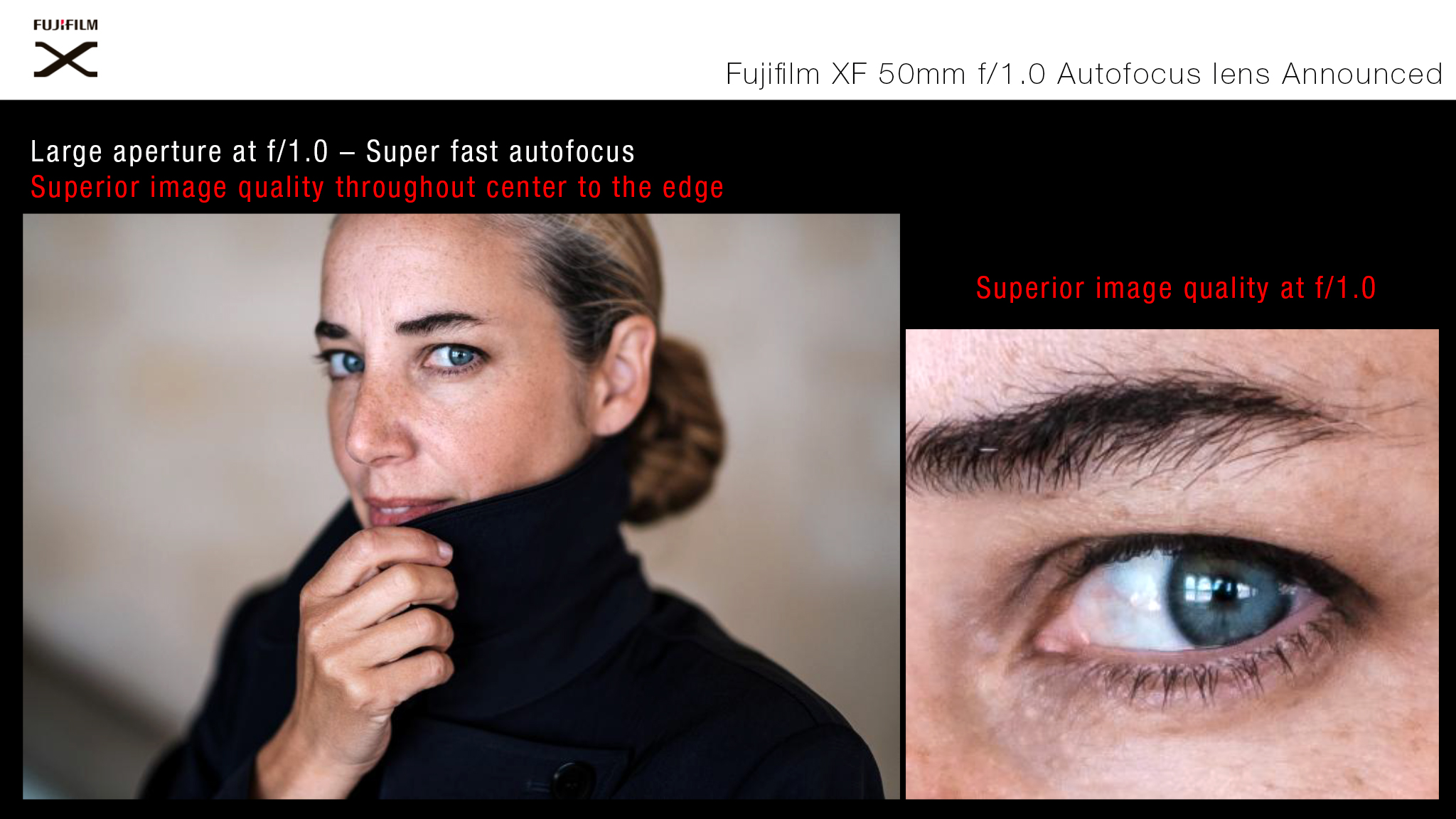 Fujifilm XF 50mmF1.0 R WR