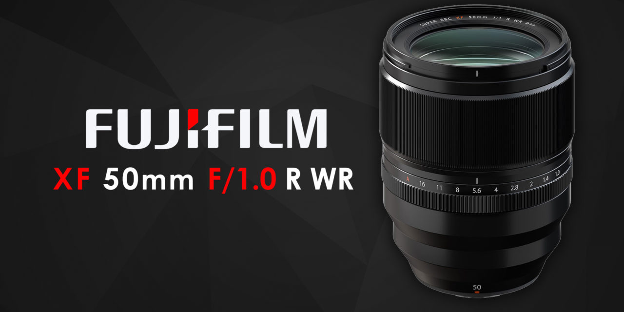 The Fujifilm XF 50mmF1.0 R WR