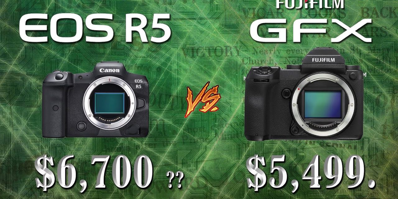 EOS R5 vs GFX50!