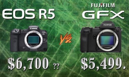 EOS R5 vs GFX50!