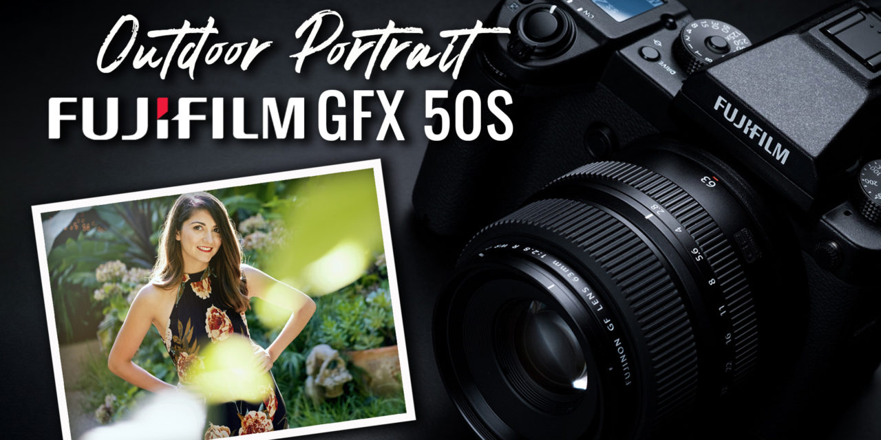 Outdoor Portrait using medium format Fujifilm GFX 50s