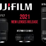 Fujifilm 2021 new lenses release