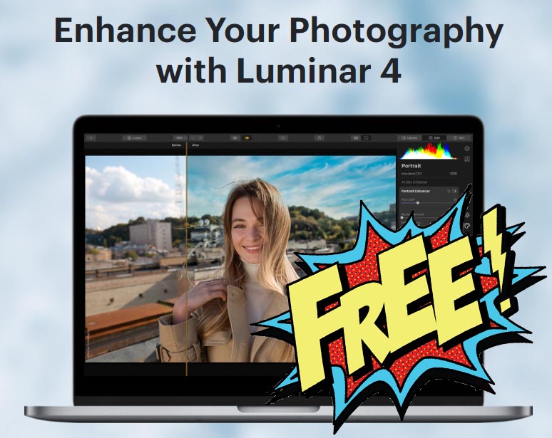 Get Luminar 4 for Free!