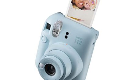 Capture Memories with Fujifilm’s Pastel Blue Instax Camera