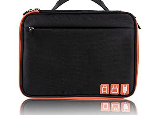 Waterproof USB Cable Bag: Organize, Protect & Charge