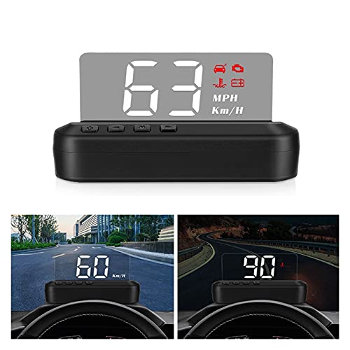 “Rev Up Your Drive with OBD2 HUD: Speedometer, Alarm & Smart Gadgets!”