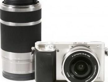 Capture Stunning Moments with ILCE-6000: 24.3MP Silver Camera