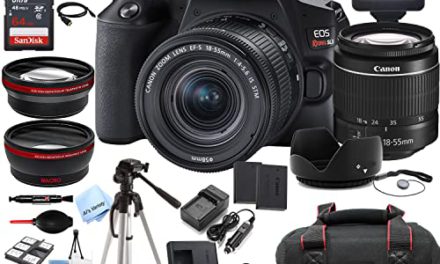 Capture Life’s Moments: Canon SL3 DSLR Camera Bundle