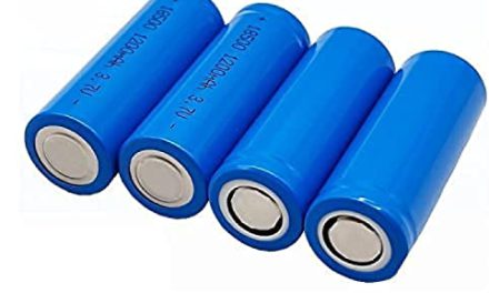 Powerful Rechargeable Lithium Ion Battery: DOIX 3.7v 1200mah 18500, 6PCS