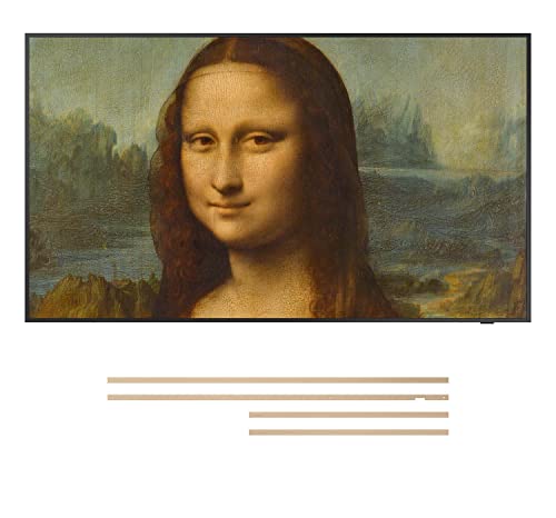 “Transform Your Space: Samsung’s 75″ Frame TV with Customizable Bezel”