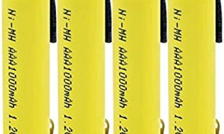 Powerful Rechargeable AAA Battery for Gadgets – DOIX 1.2v 1000mah (4pcs)