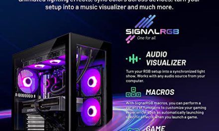 Powerful Gaming PC: Skytech Azure – Ryzen 7, RTX 4070, 1TB NVME, 32GB RAM