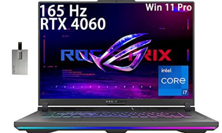 “Ultimate Gaming Powerhouse: ASUS ROG Strix G16 with Intel Core i7, DDR5 RAM, RTX 4060, and Win 11Pro!”
