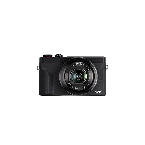 Compact G7X III Camera: Zoom, Aperture, 4K, Portable