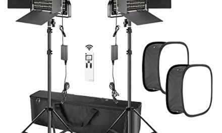 “Captivating 660 LED Video Light Kit: Enhance Portrait Product Photography”