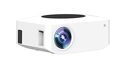 Portable HD Mini Projector: iOS & Android Compatible, Must-Have for Apartments, YouTube App, Cool Personalized Gift