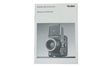 Grab Your Free 6001 Rolleiflex Instruction Manual!