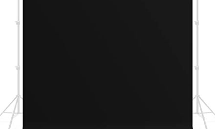 Premium Black Backdrop: Seamless & Stunning for Pro Photo Studio!