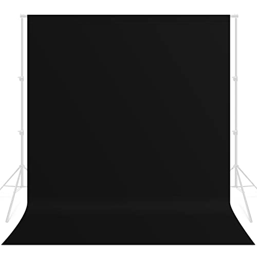 Premium Black Backdrop: Seamless & Stunning for Pro Photo Studio!