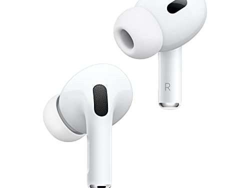 Enhanced Apple AirPods Pro: Powerful Noise Cancelling, Immersive Audio, MagSafe Charging