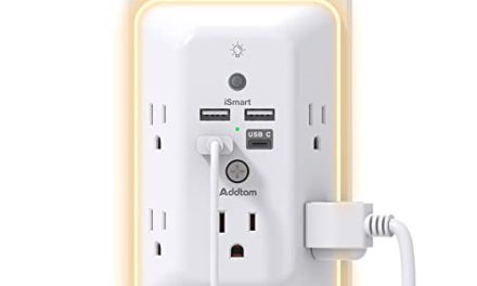 Power Up with Addtam’s Surge Protector & USB Charger