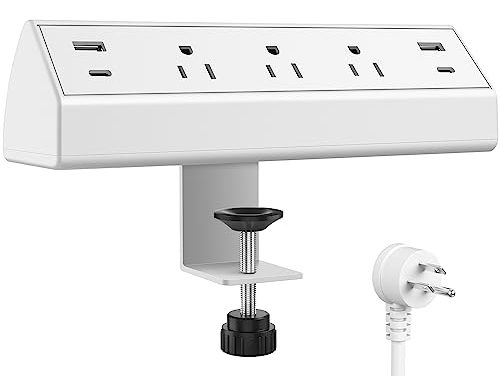 Powerful USB C Desk Clamp Charging Station