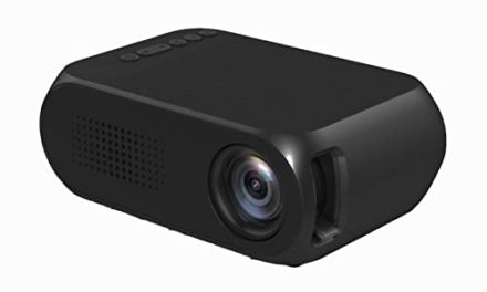 Portable HD Mini Projector: 20-60 Inch Screen, USB/Laptop/Phone Compatible, Built-in Speaker