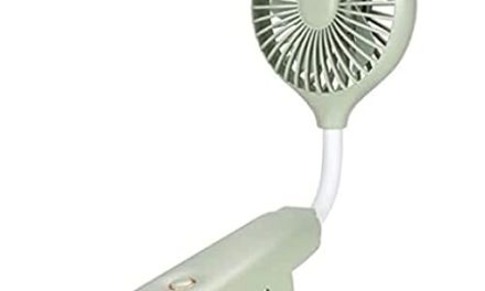 “Compact Clip-On Fan: Stay Cool Anywhere!”