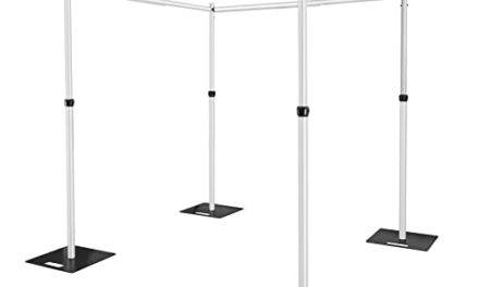 Portable Backdrop Stand: Perfect for Events, Parties, and Weddings!