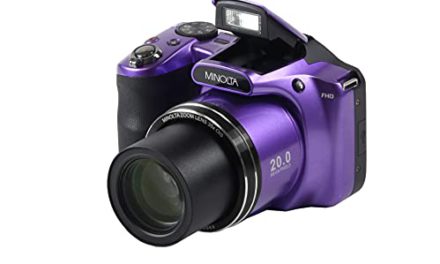 “Capture Stunning Moments: Minolta 20MP WiFi Camera with 35x Optical Zoom & HD Video”