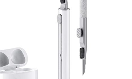 Airpods Pro Cleaning Kit: Ultimate Pen with Soft Brush & Flocking Sponge
