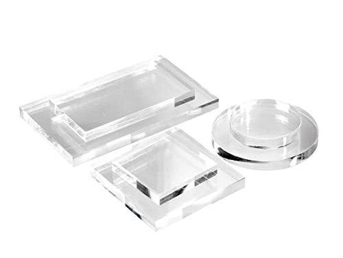 6 Clear Acrylic Photo Props for Stunning Displays