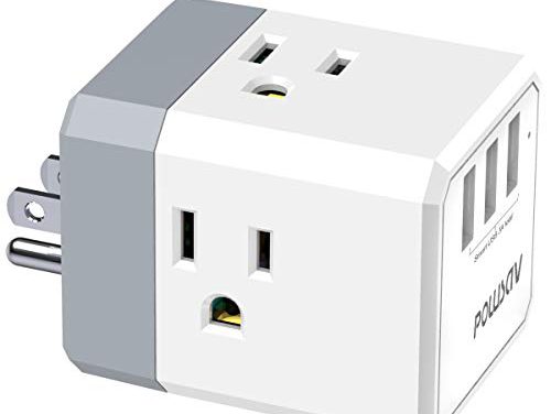 Powerful Surge Protector for Cruise – POWSAV Multi Plug Outlet with USB & Outlet Extender