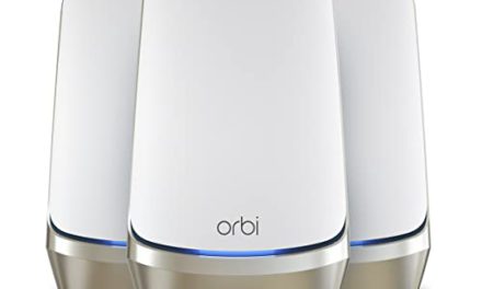 “Supercharge Your WiFi: NETGEAR Orbi 6E Mesh System – Faster Speed, Wider Coverage, and More Devices!”