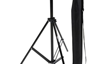 “Capture Unforgettable Moments: Amazon Basics 2-Pack Aluminum Tripod Stand – Lightweight, Portable, Black”