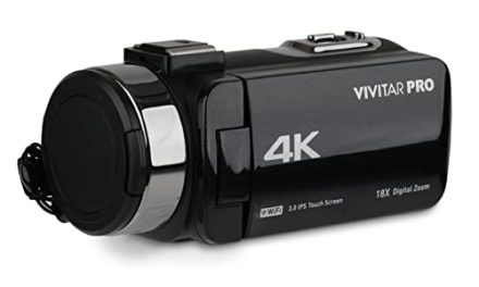 Capture Stunning 4K Videos: Vivitar’s Wi-Fi Camcorder