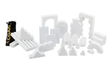 24Pcs Kcgani Photography Props: Geometric Cube Set + Decorative Backdrop = Stunning Display!