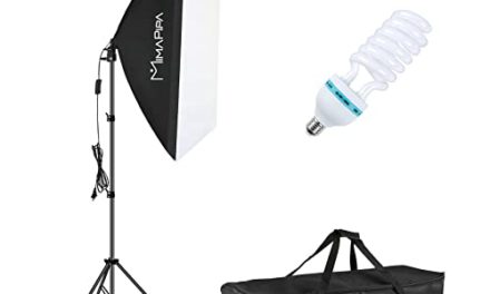Capture Stunning Shots with MimaPipa Softbox Lighting