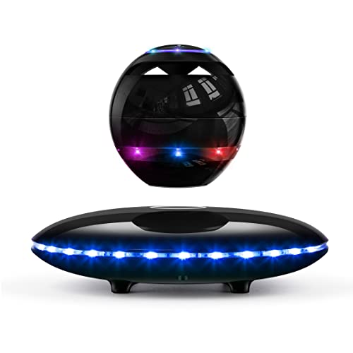 Levitating Speaker: Wireless Bluetooth 5.0, LED Lights, Magical Gift