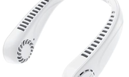 Portable Lovskoo Bladeless Neck Fans: Stay Cool Anywhere!