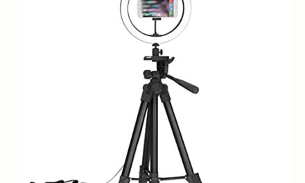Capture Perfect Selfies with ZLXDP Ring Lamp & Tripod