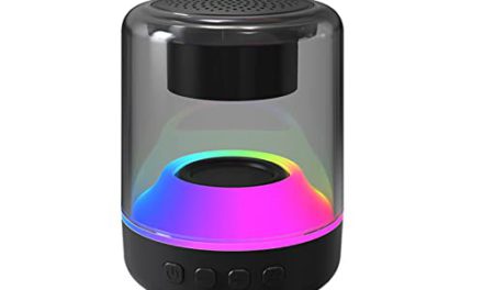 Party-Ready Bluetooth Speakers: Lovskoo 5.0 Colorful Streamer